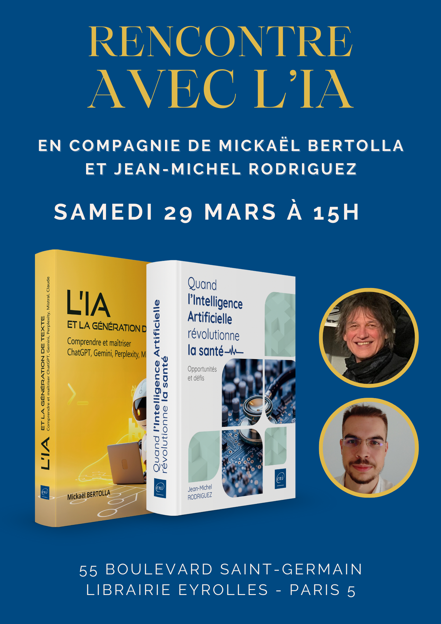 Mickaël Bertolla et Jean-Michel Rodriguez